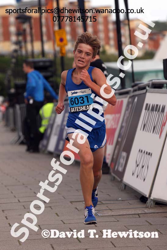Boys Junior Great  North Run, Newcastle/Gateshead. Photo: David T. Hewitson/Sports for All Pics